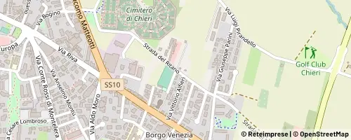 Mappa Chieri