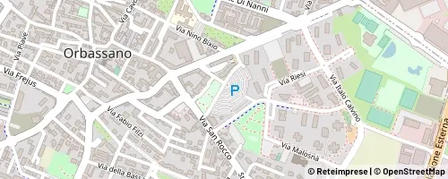 Mappa Orbassano