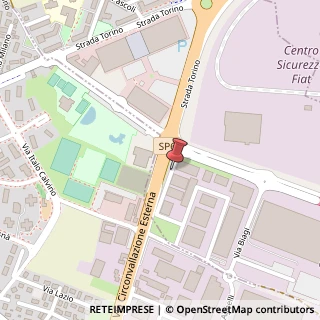 Mappa Via Circonvallazione Esterna, 20, 10043 Orbassano, Torino (Piemonte)