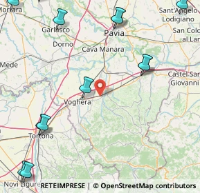 Mappa Via Giosuè Carducci, 27054 Montebello della Battaglia PV, Italia (25.36385)