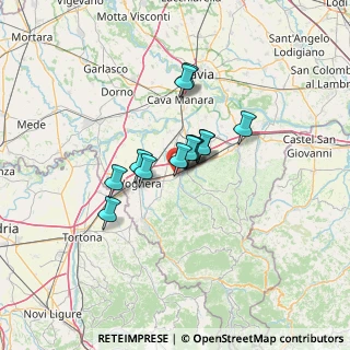 Mappa Via Giosuè Carducci, 27054 Montebello della Battaglia PV, Italia (8.33769)