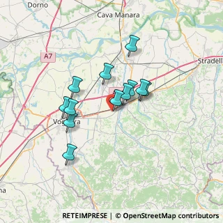 Mappa Via Giosuè Carducci, 27054 Montebello della Battaglia PV, Italia (5.61083)