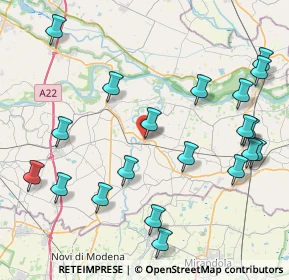 Mappa Via Filippo Corridoni, 46026 Quistello MN, Italia (9.939)