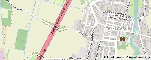 Mappa Casei Gerola