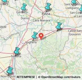 Mappa Via per Casteggio, 27054 Montebello della Battaglia PV, Italia (26.25143)