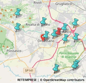 Mappa Via Massimo D'Azeglio, 10043 Orbassano TO, Italia (4.73571)