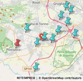 Mappa Via Massimo D'Azeglio, 10043 Orbassano TO, Italia (4.34167)