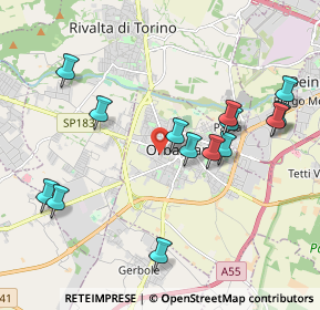Mappa Via Massimo D'Azeglio, 10043 Orbassano TO, Italia (2.095)