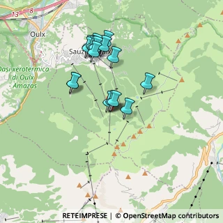 Mappa Località Sportinia, 10050 Sauze d'Oulx TO, Italia (1.62)