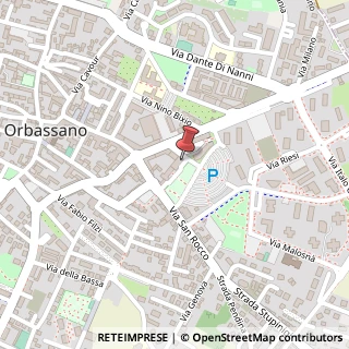 Mappa Via Maria Montessori, 10, 10043 Orbassano, Torino (Piemonte)
