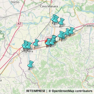Mappa Via Nazario Sauro, 27054 Montebello della Battaglia PV, Italia (6.19813)