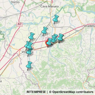 Mappa Via Nazario Sauro, 27054 Montebello della Battaglia PV, Italia (5.61)