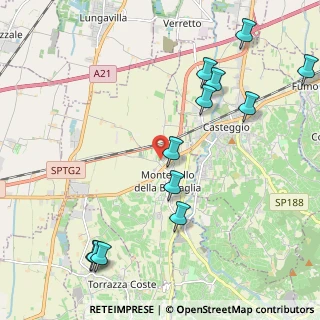 Mappa Via Nenni, 27054 Montebello della Battaglia PV, Italia (2.54417)