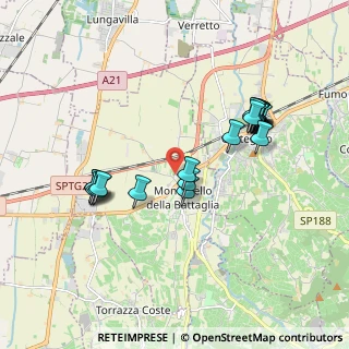 Mappa Via Nenni, 27054 Montebello della Battaglia PV, Italia (1.8505)