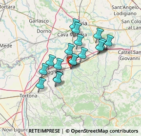Mappa Via Nazario Sauro, 27054 Montebello della Battaglia PV, Italia (10.70222)