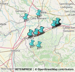 Mappa Via Nazario Sauro, 27054 Montebello della Battaglia PV, Italia (11.046)