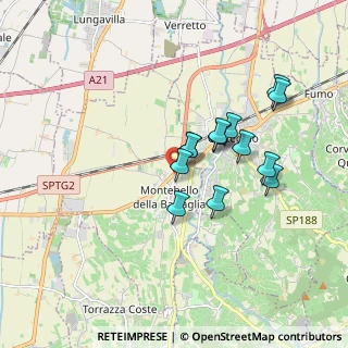 Mappa Viale Rimembranze, 27054 Montebello della Battaglia PV, Italia (1.48)