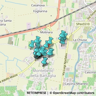 Mappa Viale Rimembranze, 27054 Montebello della Battaglia PV, Italia (0.30769)