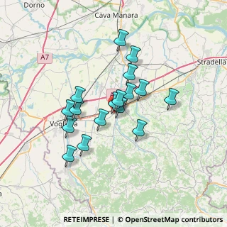 Mappa Viale Rimembranze, 27054 Montebello della Battaglia PV, Italia (5.53471)
