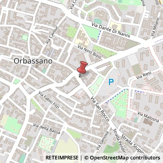 Mappa Via San Rocco, 3/13, 10043 Orbassano, Torino (Piemonte)