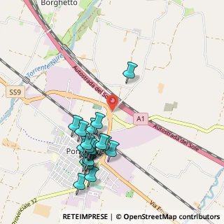 Mappa Strada per Muradello, 29010 Pontenure PC, Italia (1.0515)