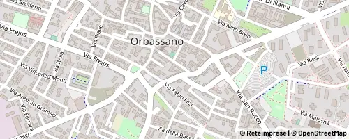 Mappa Orbassano