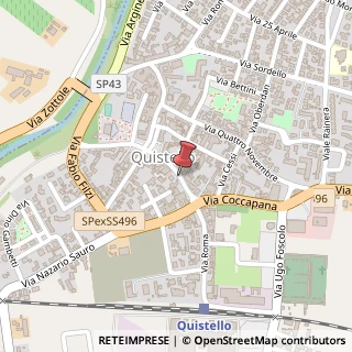 Mappa Via Basse, 18, 46026 Quistello, Mantova (Lombardia)