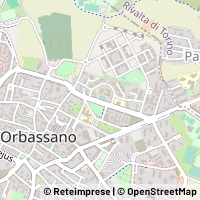 Mapa Orbassano