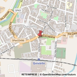 Mappa Via Roma, 4, 46026 Quistello, Mantova (Lombardia)