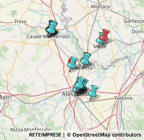 Mappa SP 64, 15046 San Salvatore Monferrato AL (12.554)