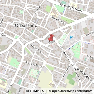 Mappa Piazza Vittorio Veneto,  13, 10043 Orbassano, Torino (Piemonte)