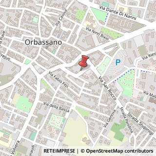 Mappa Piazza Vittorio Veneto, 12, 10043 Orbassano, Torino (Piemonte)