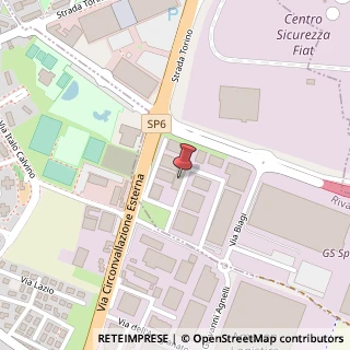 Mappa Via Massimo D'Antona, 7/9, 10040 Rivalta di Torino, Torino (Piemonte)