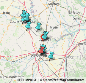 Mappa Via Napoli, 15048 Valenza AL, Italia (12.903)