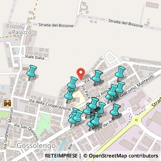 Mappa Via Pace, 29020 Gossolengo PC, Italia (0.24615)