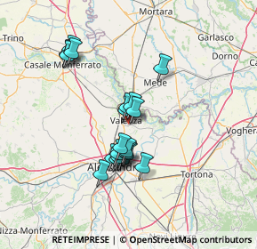 Mappa Strada Citerna, 15048 Valenza AL, Italia (11.5355)