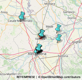 Mappa Strada Citerna, 15048 Valenza AL, Italia (9.97)