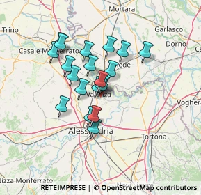 Mappa Strada Citerna, 15048 Valenza AL, Italia (10.27)
