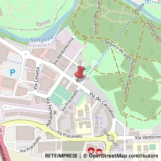 Mappa Via dei Cacciatori, 64, 10042 Nichelino, Torino (Piemonte)