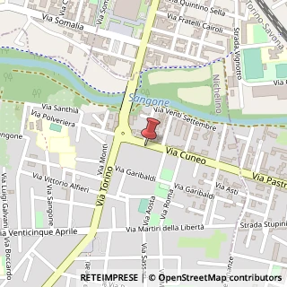Mappa Via Cuneo, 14/C, 10042 Nichelino, Torino (Piemonte)