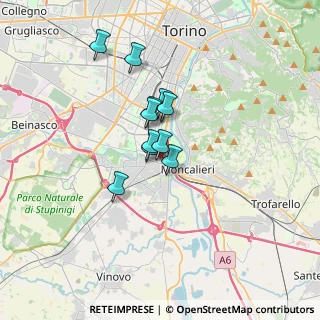Mappa Via Eduardo de Filippo, 10024 Moncalieri TO, Italia (2.30273)