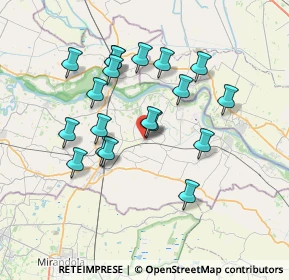 Mappa 46020 Magnacavallo MN, Italia (6.57895)