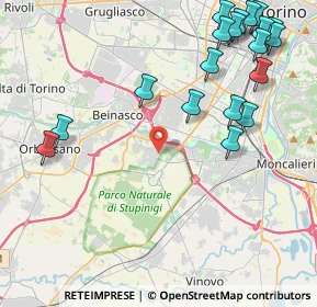 Mappa Via Trento, 10092 Borgaretto TO, Italia (5.46421)