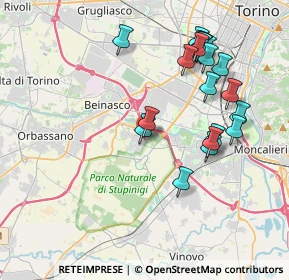 Mappa Via Trento, 10092 Borgaretto TO, Italia (4.0635)