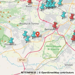 Mappa Via A. Marconi, 10043 Orbassano TO, Italia (6.7635)