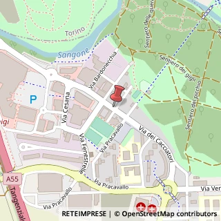 Mappa Via dei Cacciatori, 68, 10042 Nichelino, Torino (Piemonte)