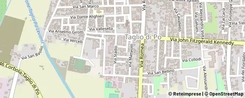 Mappa Taglio di Po