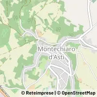 Map Montechiaro d'Asti