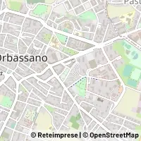 Mapa Orbassano