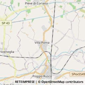 Mappa Villa Poma